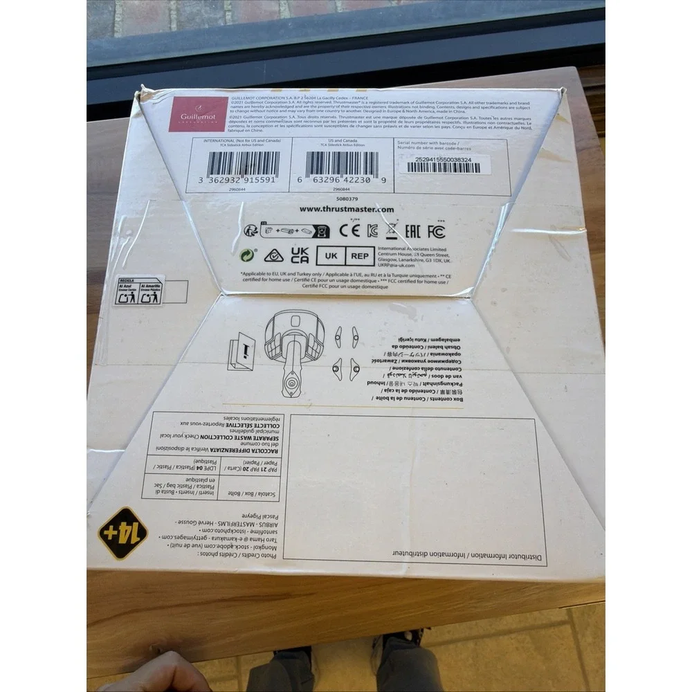 Thrustmaster TCA Sidestick Airbus Edition Flight Stick For PC - Open Box, Tested